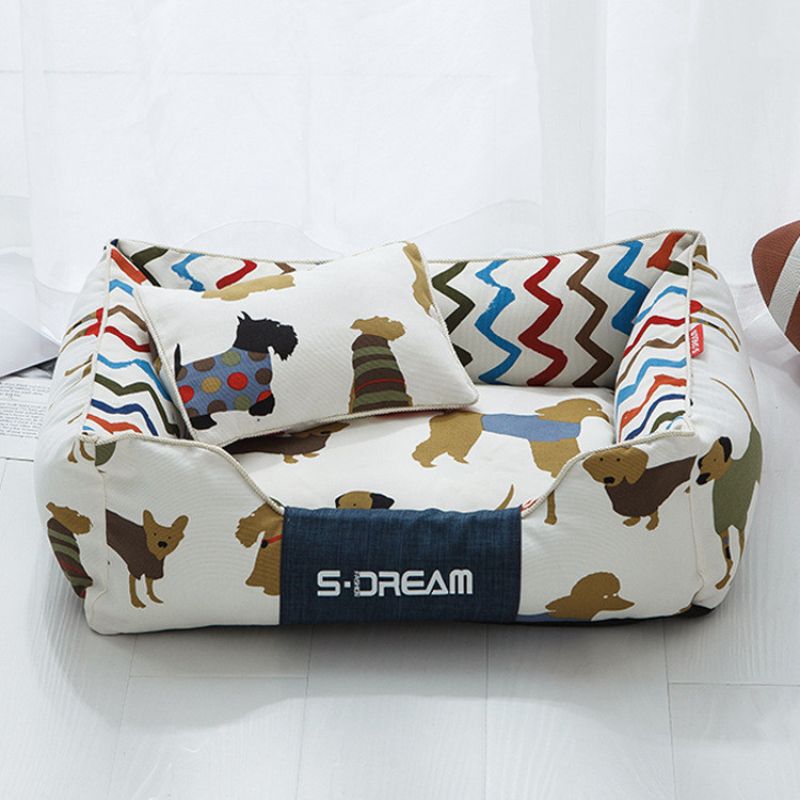 Comfortable Chew-Proof Dog Bed