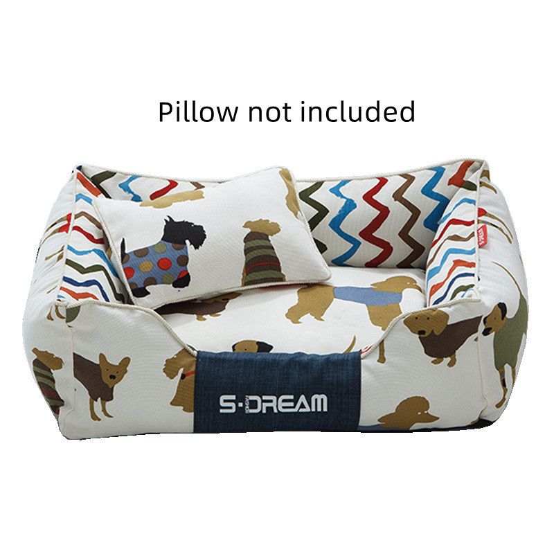 Comfortable Chew-Proof Dog Bed