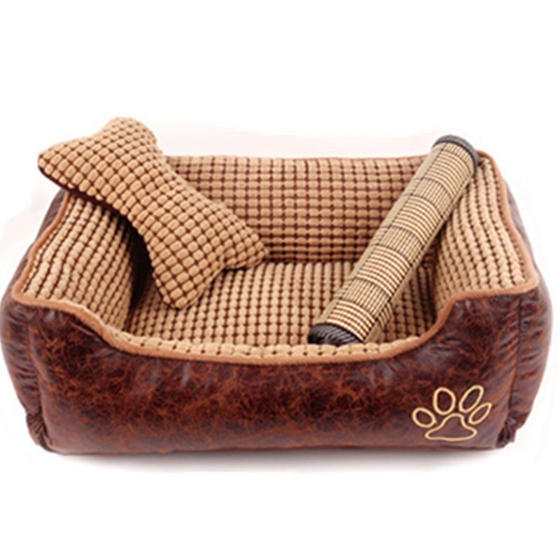  Harvey's-Choice Plush Dog Bed: Orthopedic support, chew-proof canvas, plush pillow top. Hypoallergenic and durable. Give your dog the gift of restful sleep!