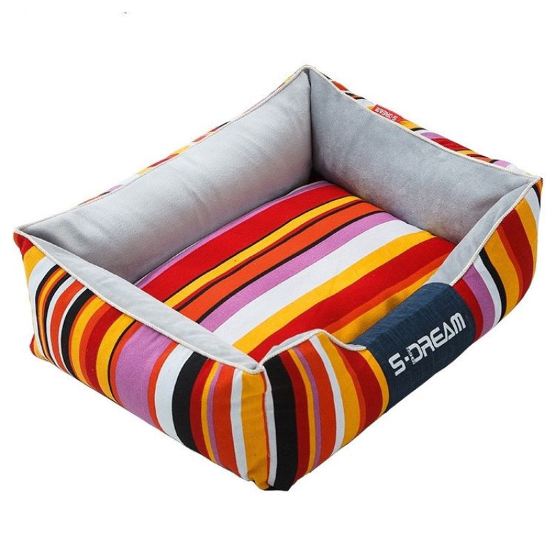 Harvey's-Choice Chew-Proof Dog Bed: Durable canvas, plush pillow top, hypoallergenic. Give your dog lasting comfort and relaxation!