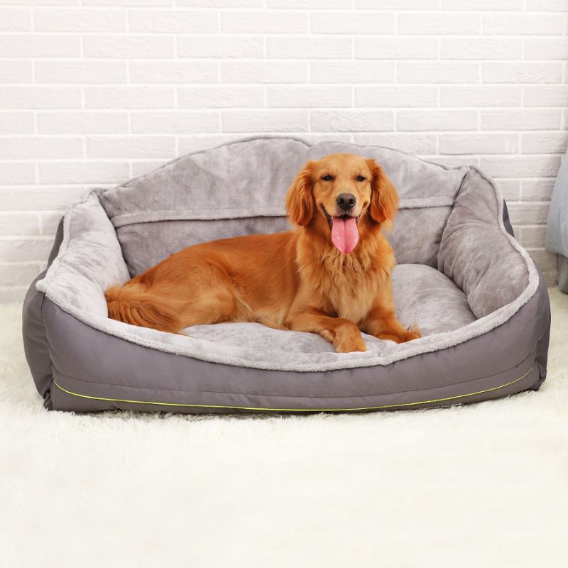 Soft large dog bed