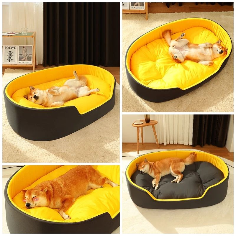 Spacious dog bed